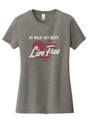 Live Free Ladies Tee