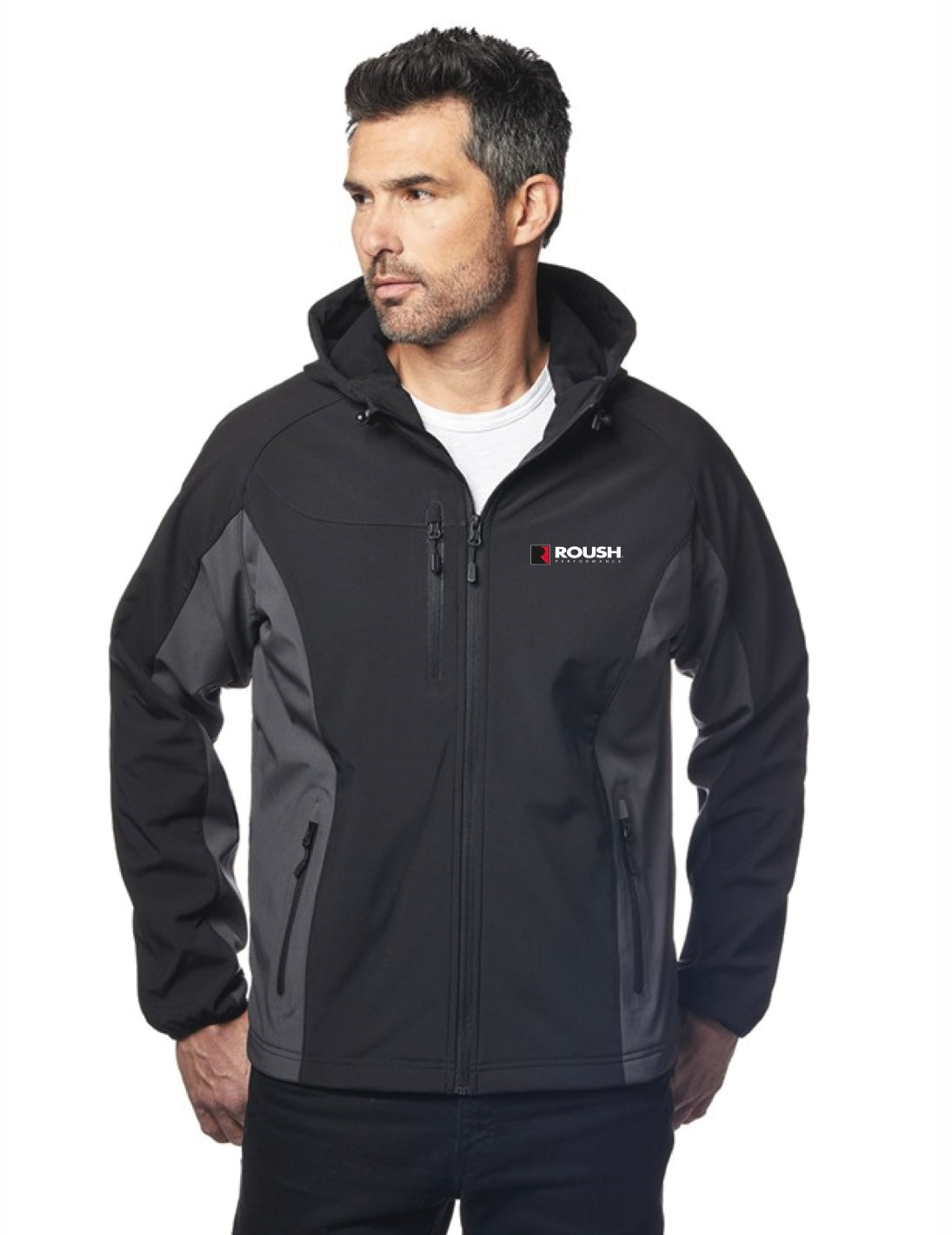 ROUSH 9980 McKinley Hooded Soft Shell Jacket