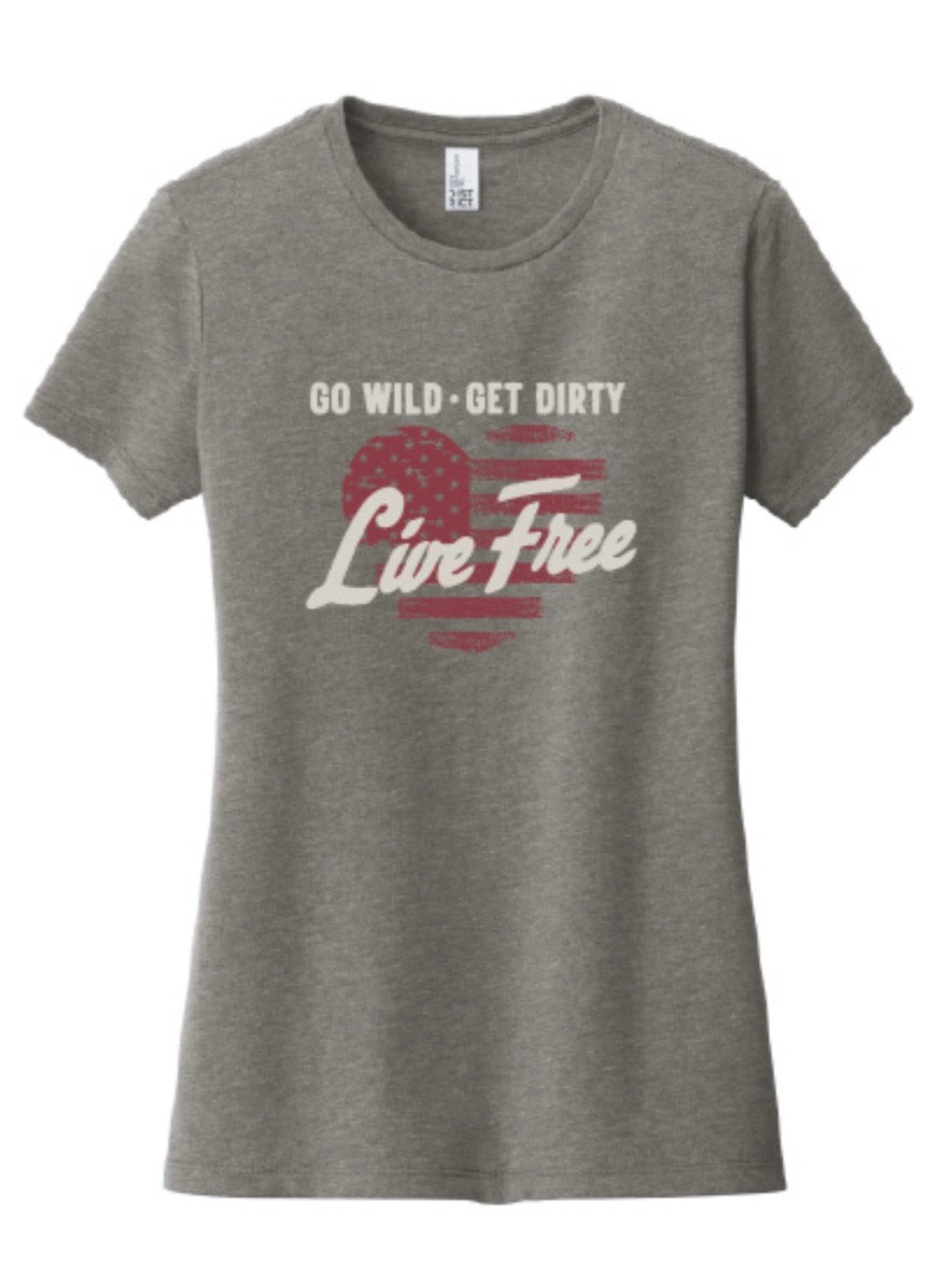 Live Free Ladies Tee