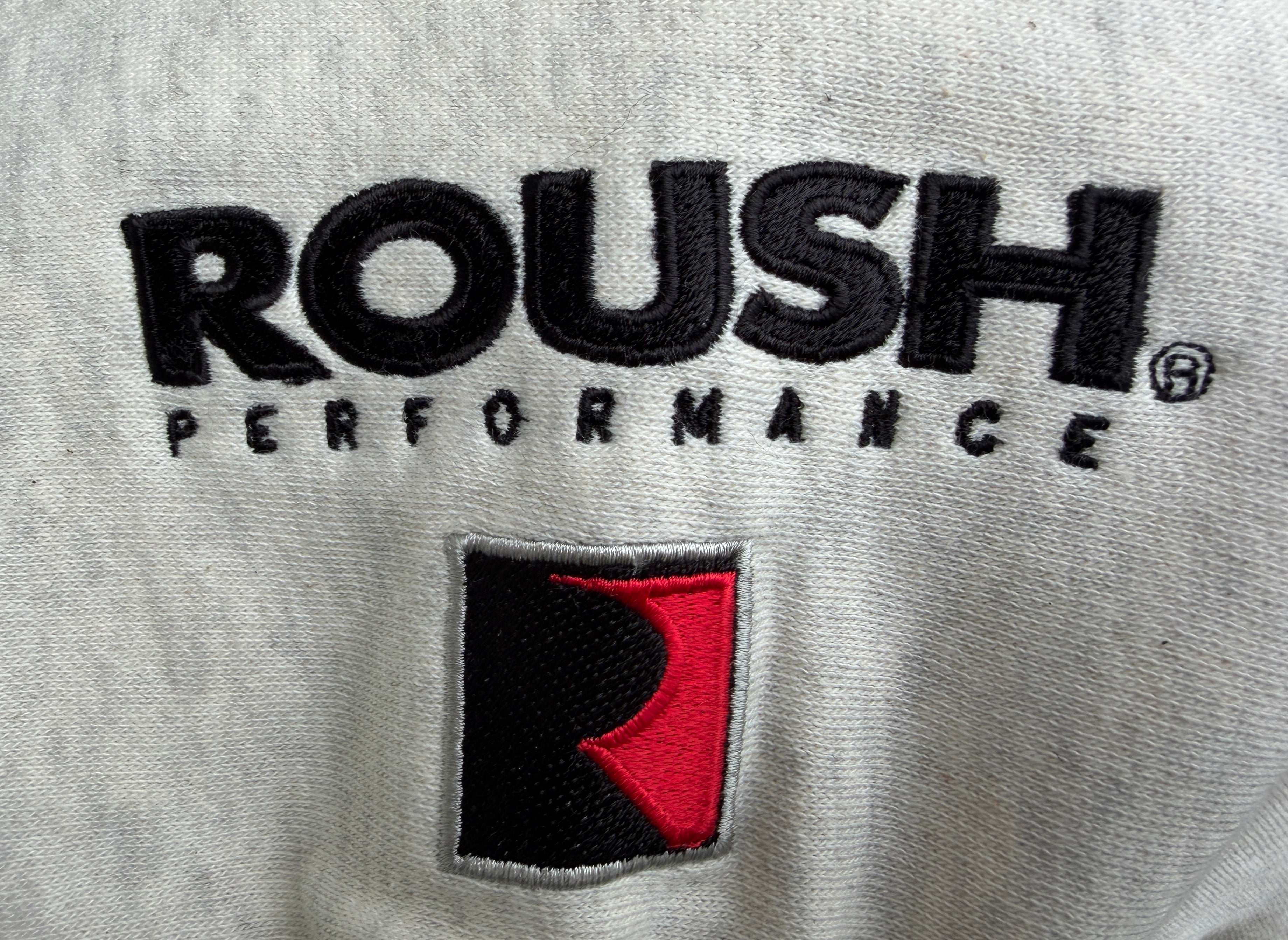 Roush Performance Embroidered Hoodie/Heather Oatmeal