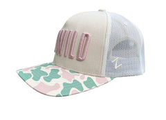 Go Wild Camo/Puffed Stitching Hat