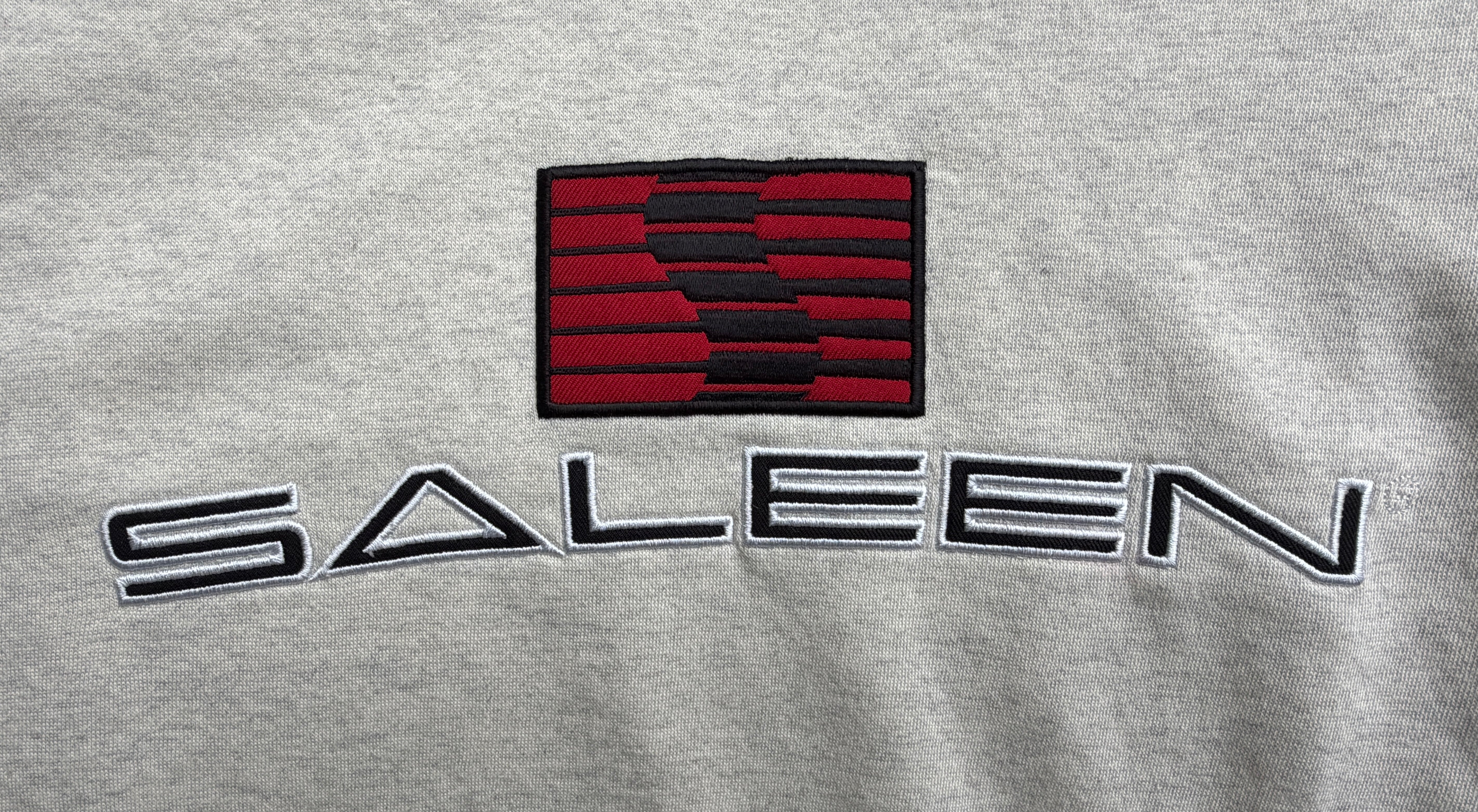 Saleen Embroidered Hoodie - Heather Oatmeal