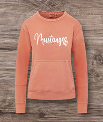 Mustang Heart Ladies Crew