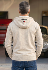 Roush Performance Embroidered Hoodie/Heather Oatmeal