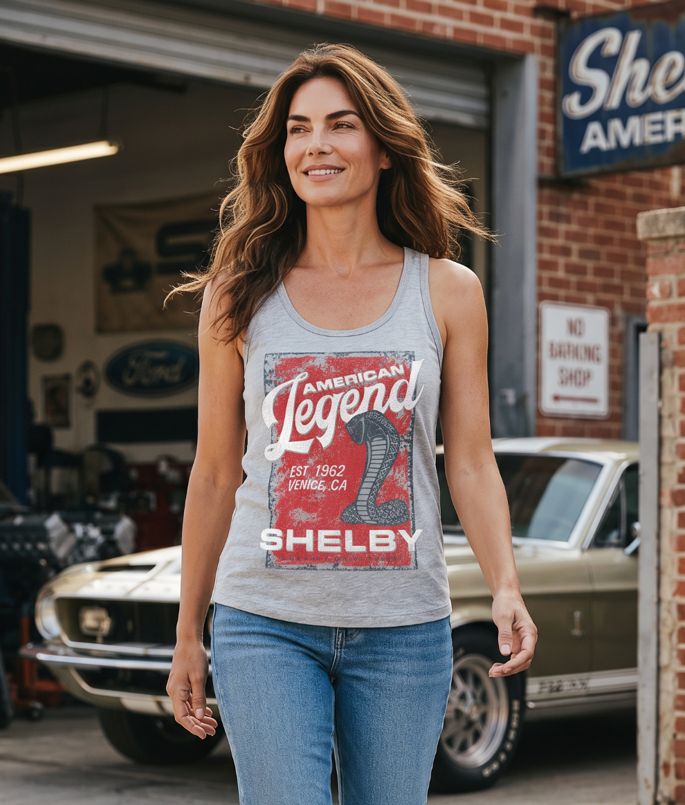 Shelby American Legend Ladies Tank