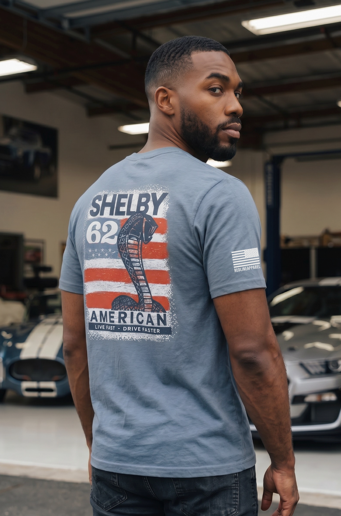 Shelby 62 Flag T-Shirt