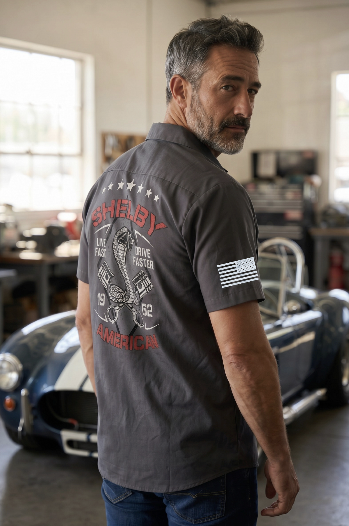 Shelby American Red Kap Shop Shirt