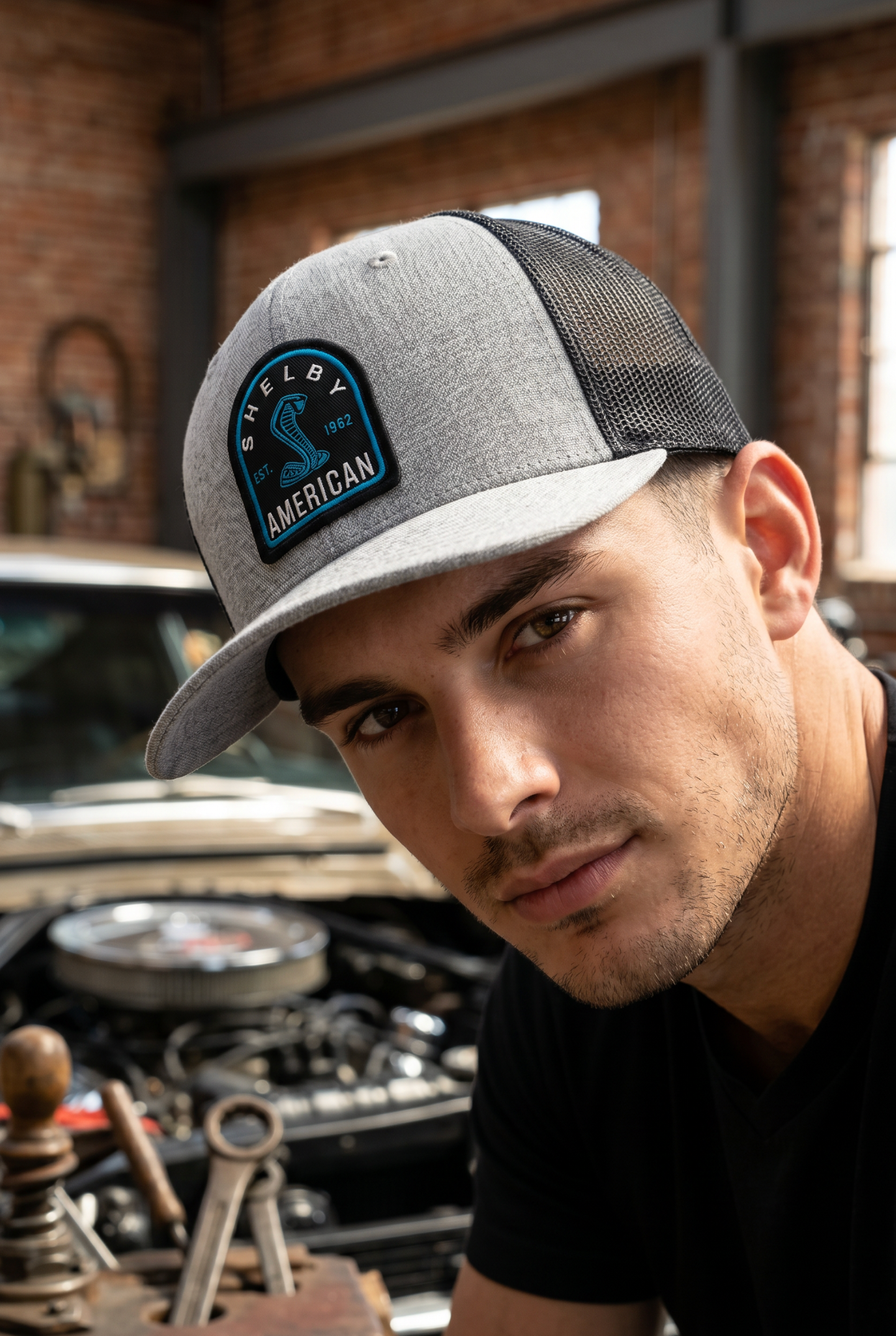Shelby American - Blue Cobra Hat