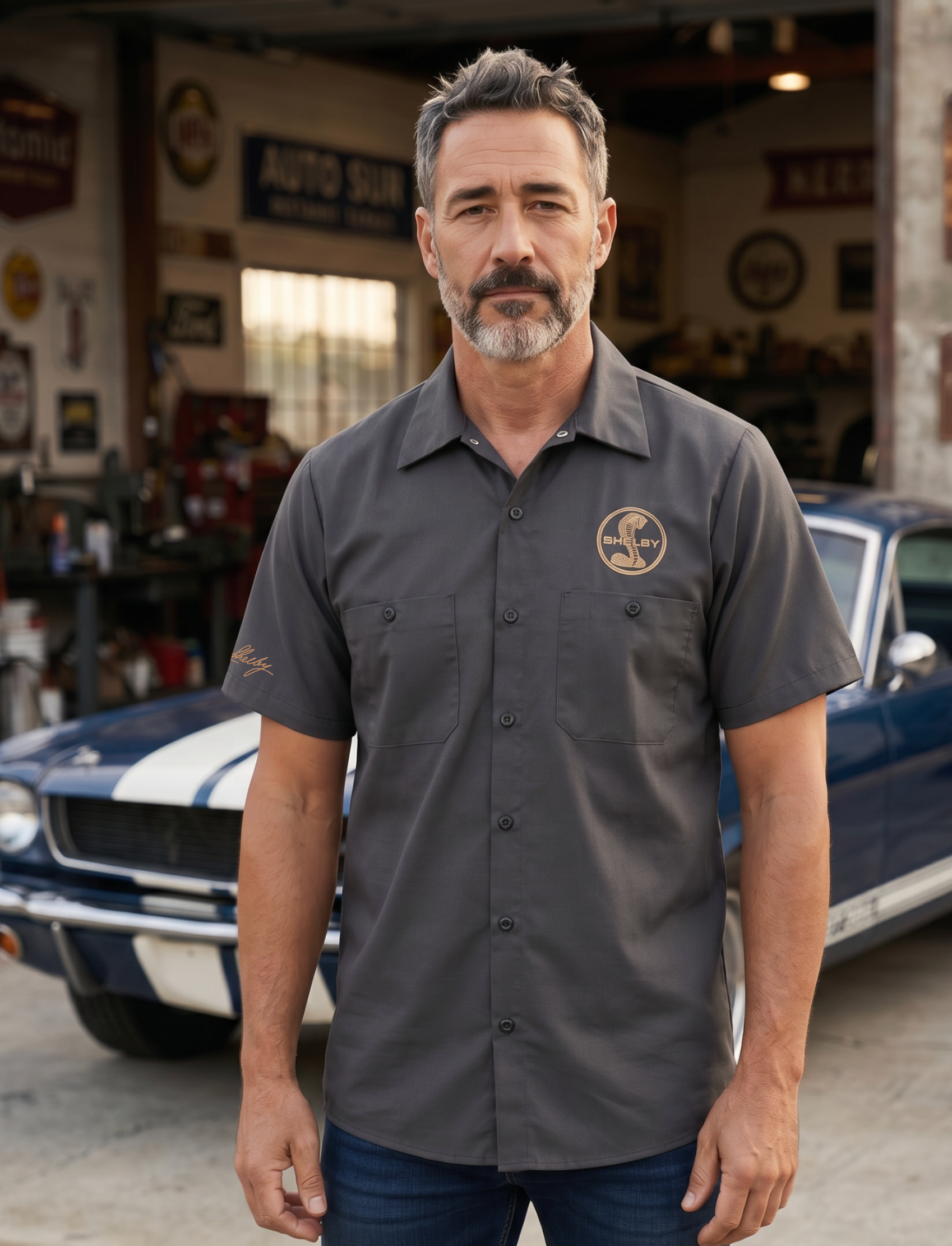 Shelby 98 Old School -Shop Shirt