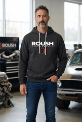 Roush Performance Embroidered Hoodie/Heather Charcoal