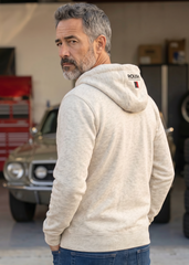 Roush Performance Embroidered Hoodie/Heather Oatmeal