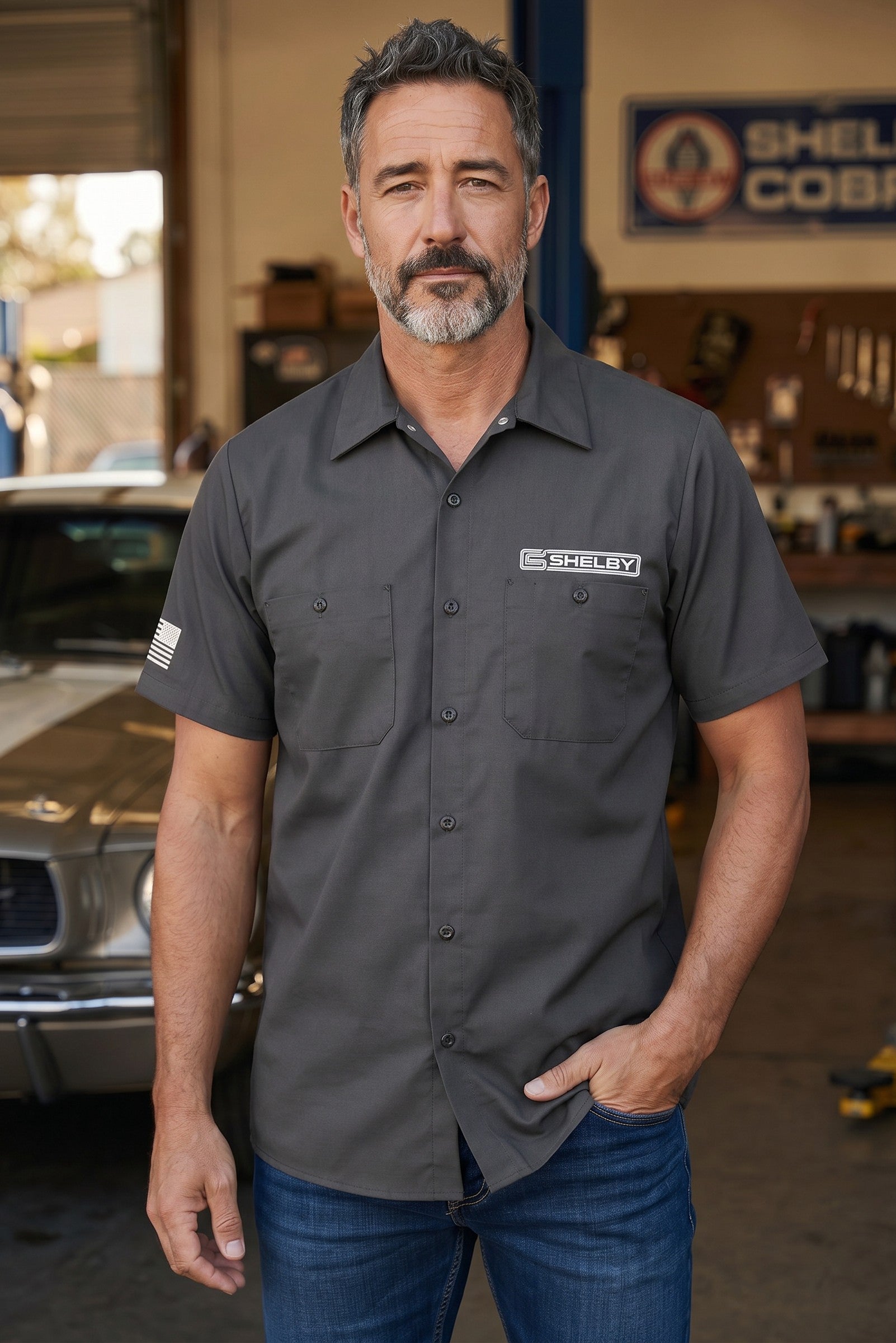 Shelby American Red Kap Shop Shirt