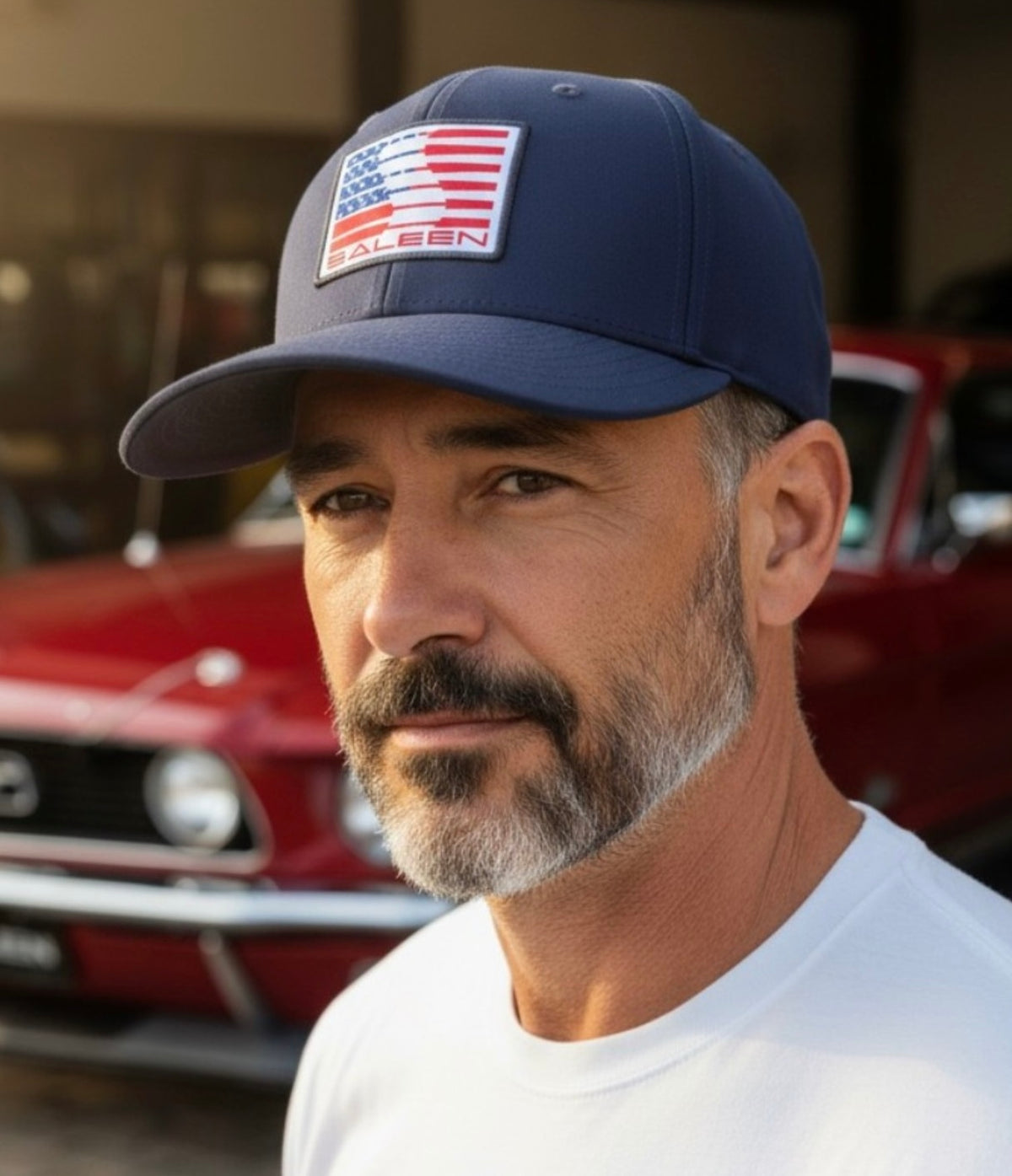Saleen Americana Flag Hat
